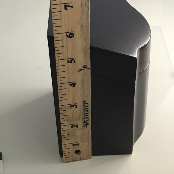 Vintage Playing Cards Wooden Box Hinged Top Decorated All 4 Suits - Picture 11 of 15